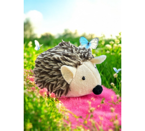 ЁЖИК вибрирующий из икус. меха 8см.
