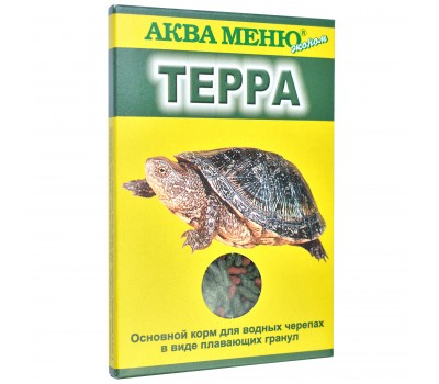 АКВА МЕНЮ корм для водных черепах ТЕРРА 15г.