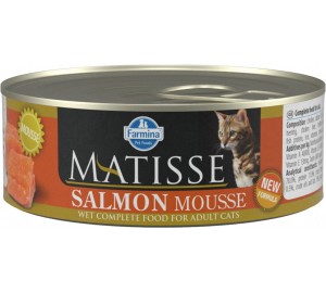 SALMON MOUSSE - МУСС  для кошек с ЛОСОСЕМ.