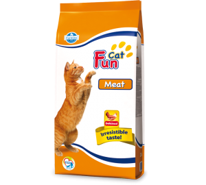 Fun Cat MEAT - Корм для взрослых кошек с МЯСОМ. 20кг.