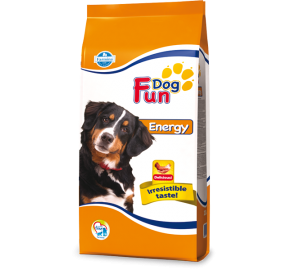 Fun Dog ENERGY - Полнорационный сухой корм для взрослых рабочих собак. 20кг.