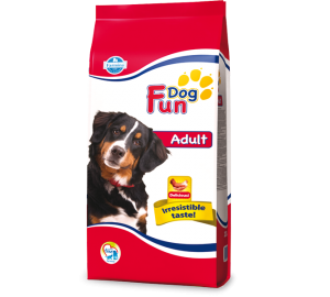 Fun Dog ADULT - Полнорационный сухой корм для взрослых собак. 10 и 20кг.