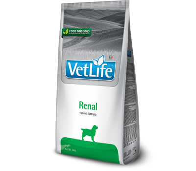 RENAL CANINE - полнорационный диетический корм для собак для поддержки функции почек. 2кг.