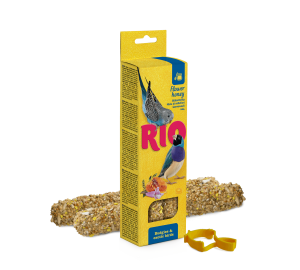 RIO. Палочки для волнистых попугайчиков и экзотов с медом