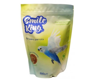 SMILE KING корм для волнистых попугайчиков, 500 г. SMILE KING корм для волнистых попугайчиков, 500 г.
