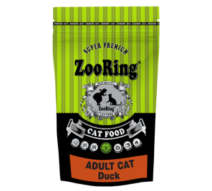 Duck Adult Cat - УТКА С ПРЕБИОТИКОМ. Сухой корм для молодых и взрослых кошек всех пород (350гр, 1.5, 10кг и 20кг)
