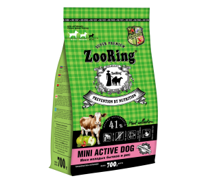 Mini Active Dog Мясо молодых бычков и рис