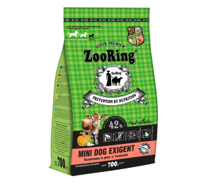Mini Dog Exigent Телятина и рис с тыквой