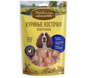 Куриные косточки жевательные