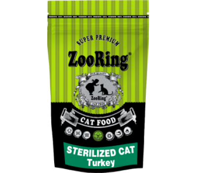 Sterilized Turkey (кастрированные коты и стерилизованные кошки индейка 350гр 10кг)